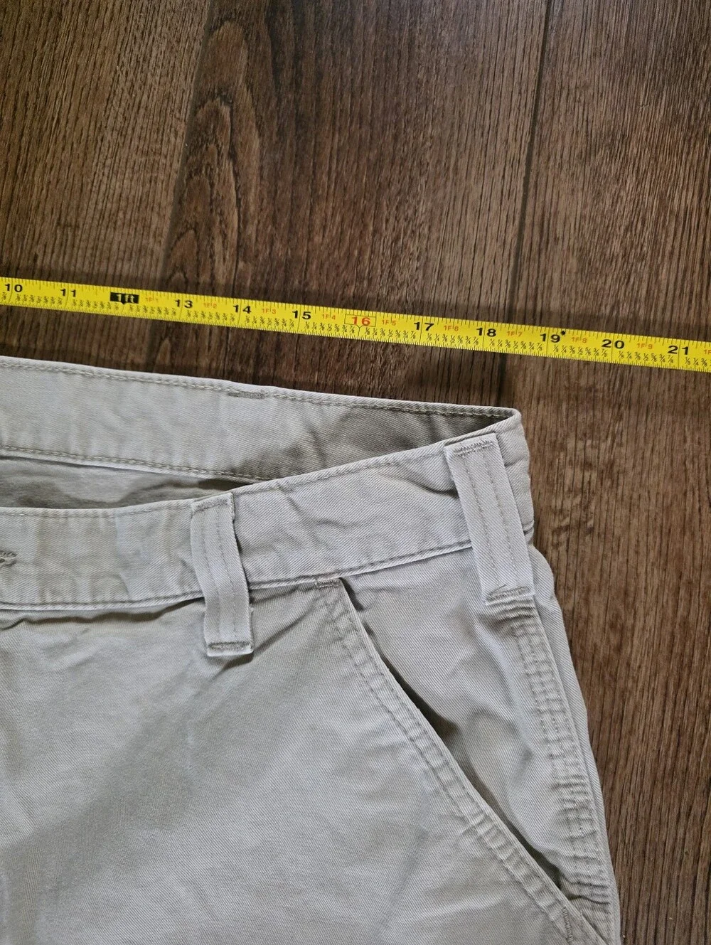 Carhartt Men’s Cargo Shorts — Grey/tan